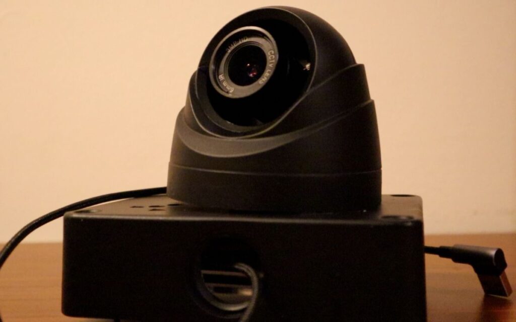 Smart CCTV Camera - camera and enclosure