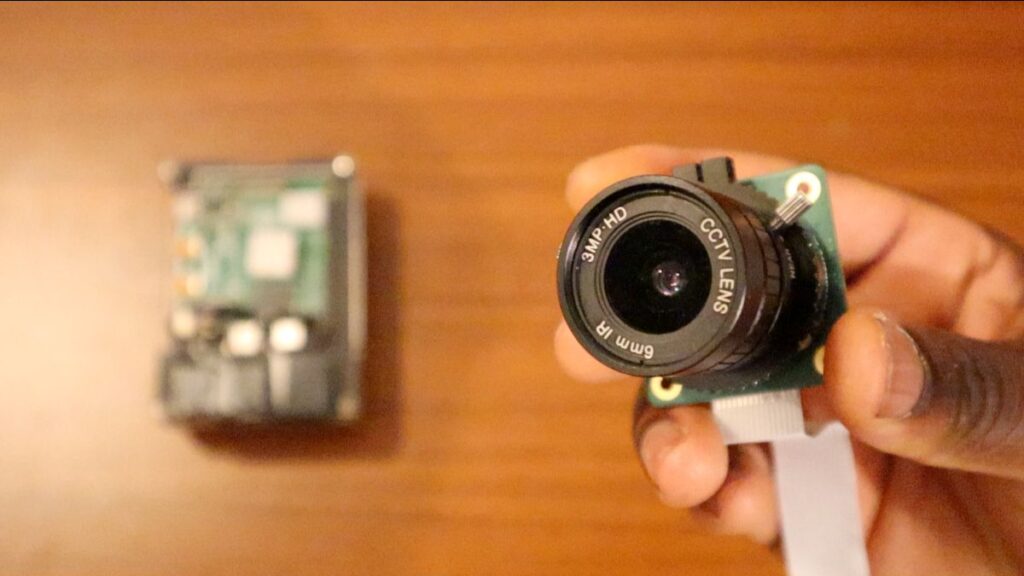 Smart CCTV Camera - raspberry pi high quality camera