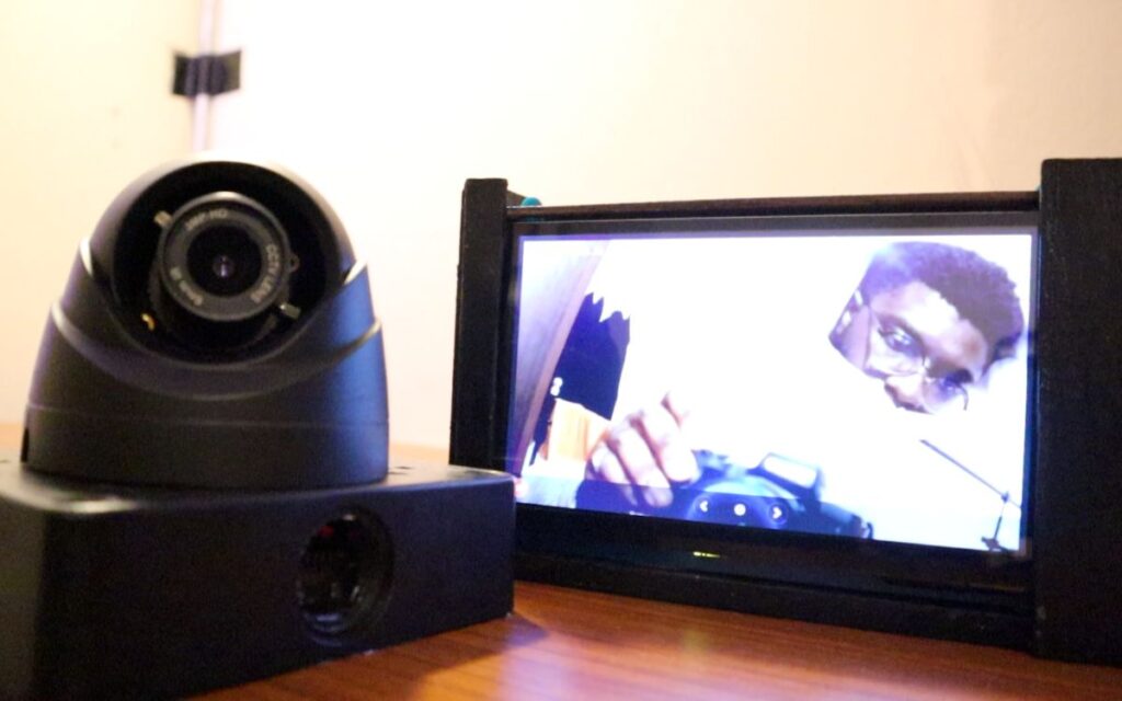 Smart CCTV Camera - display and cctv