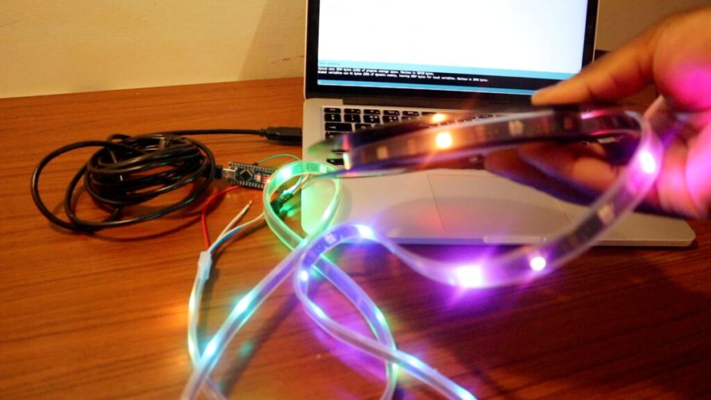DIY Electric Skateboard - RGB Arduino