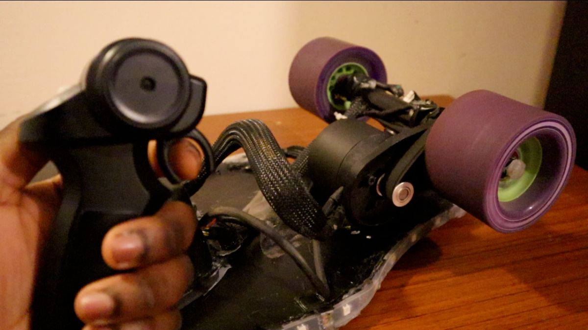 DIY Electric Skateboard Tutorial Circuit Diagram