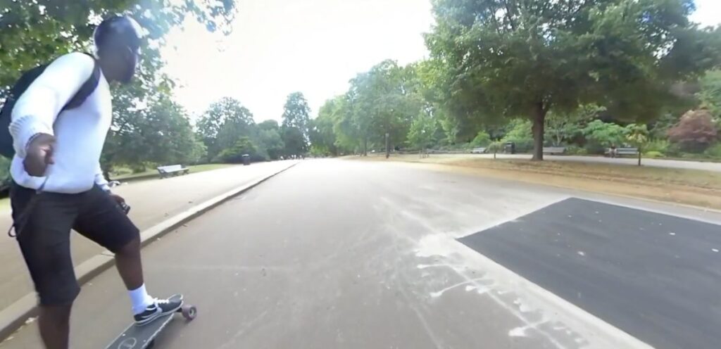 DIY Electric Skateboard - ESK8 Footage Fast