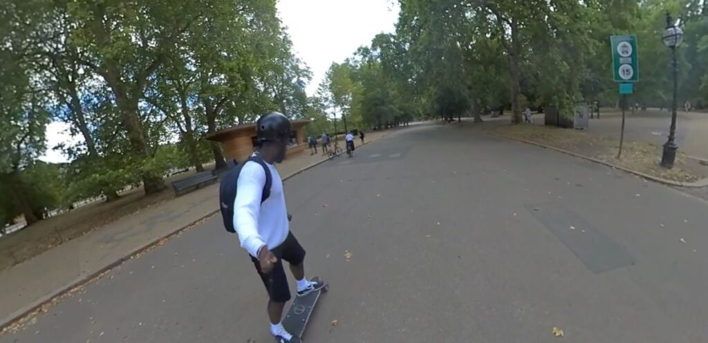 DIY Electric Skateboard Footage