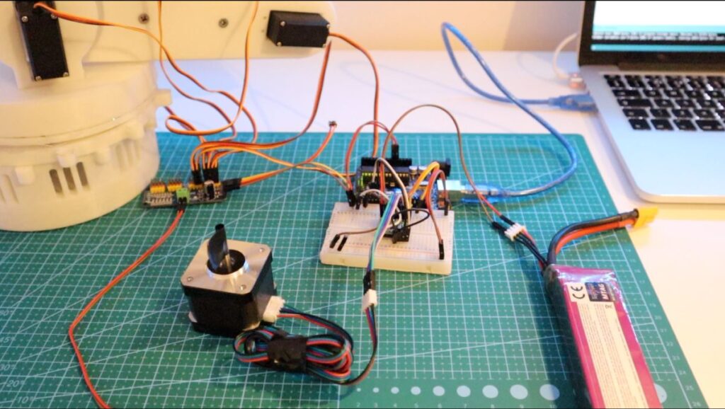 robotic arm full circuit