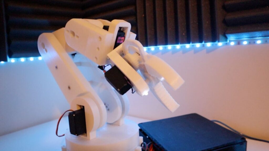 robotic arm stand up
