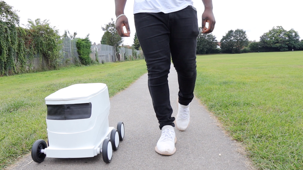 delivery-robot-walk-with-robot