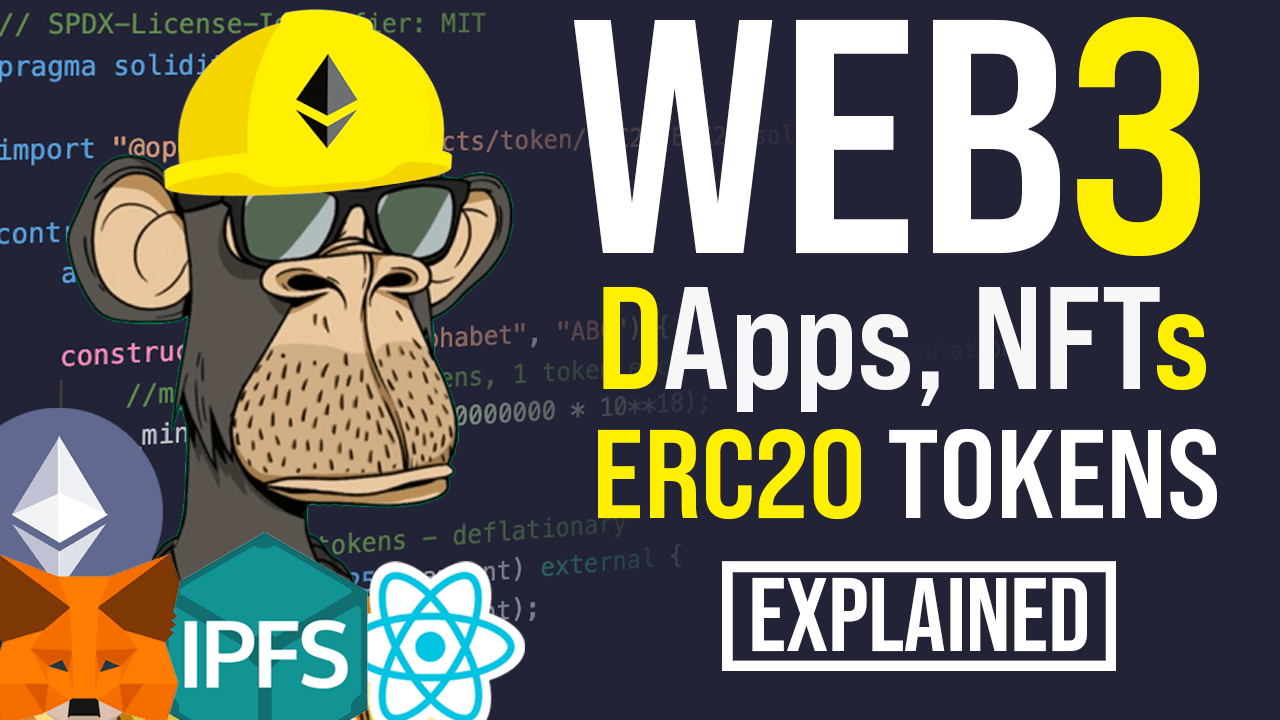 web3 dapps nfts and erc20 tokens explained