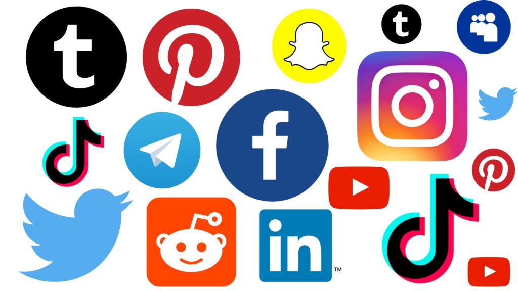 Web 3 Social Media Dapp - Social Media Icons